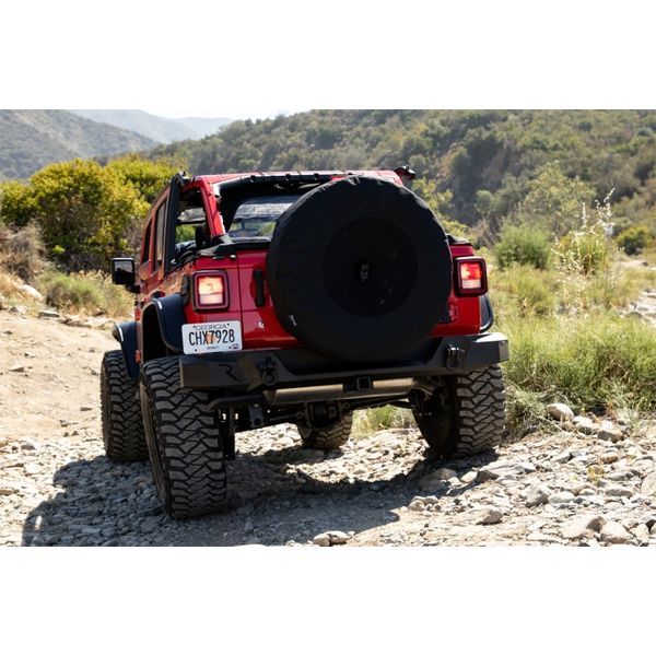 【USA在庫あり】 Rampage 18年-19年 Jeep ラングラー(JL) Sport 2-Door Tire Cover w/Camera Slot 37in - Black ram773575 JP店