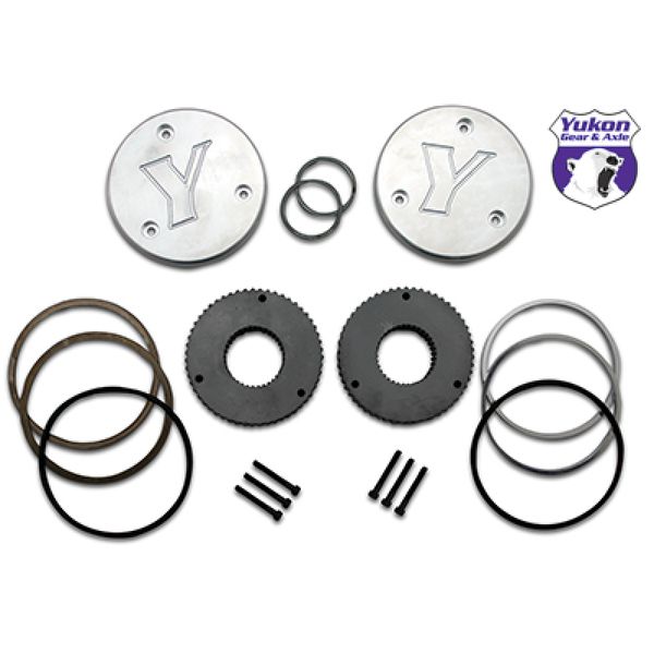  Yukon Gear Hardcore Drive Flange キット For Dana 60 / 30 Spline Outer Stubs. Yukon Engraved Caps yukYHC50003 JP店