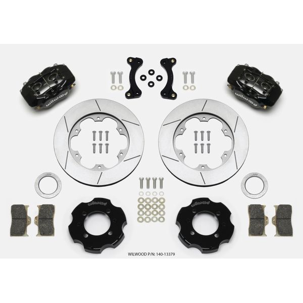 Rakuten - 【USA在庫あり】 Wilwood Forged Dynalite フロント Hat Kit 11.00in GT Rotor 95-05 Miata wil140-13379 JP店