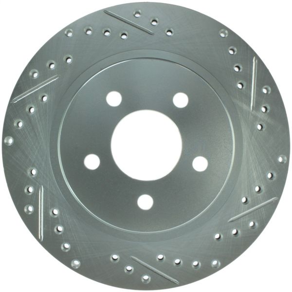 【USA在庫あり】 StopTech Select Sport 05-10 Ford Mustang GT Slotted and Drilled Rear Left Rotor sto227.61087L JP店
