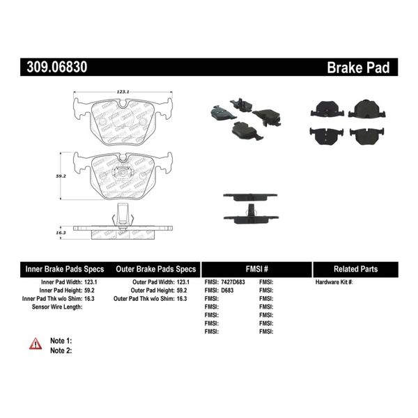 【USA在庫あり】 StopTech パフォーマンス 01年-07年 BMW M3 E46/00年-04年 M5/04年-09年 X3/00年-06年 X5/1/06年-09年 Z4/9/00年-07年 330 / sto309.06830 JP店