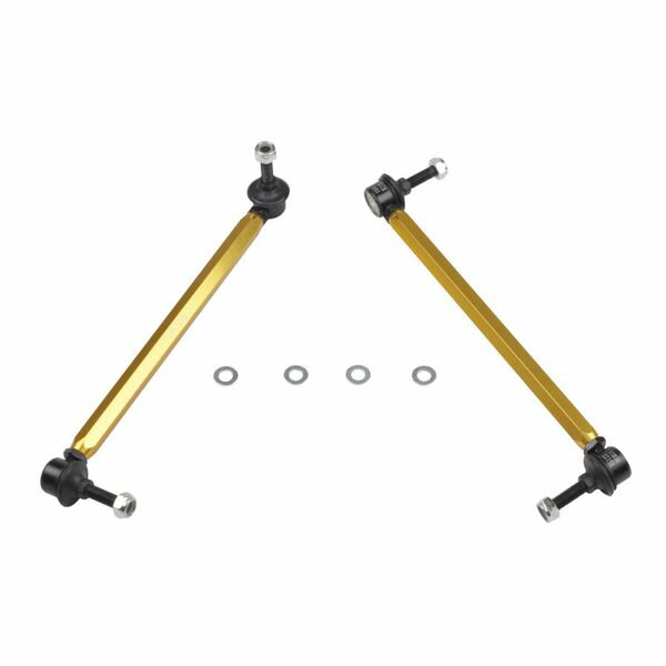  Whiteline 02年-06年 R53 & 06年以降 R56 Mini クーパーS フロント Swaybar link kit-アジャスタブル ball end links whlKLC105 JP店
