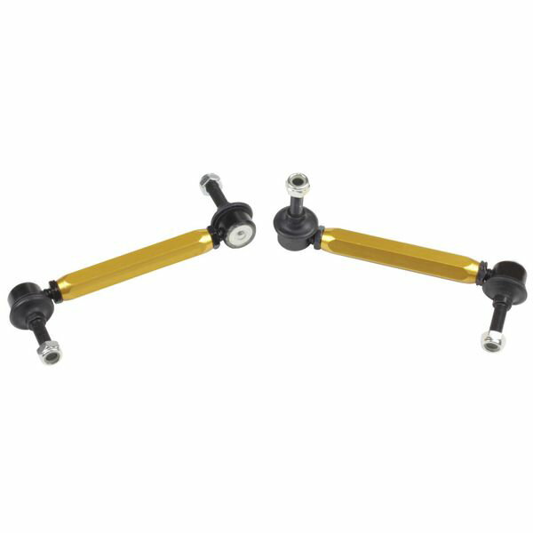  Whiteline 07年以降 ニッサン スカイライン R35 GT-R リア Swaybar link kit h/duty-アジャスタブル steel ball whlKLC173 JP店