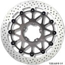 サンスター SUNSTAR フロント ディスクローター ワークスエキスパンドカワサキ ZRX1200DAEGフロント左用ディスク厚(mm):6.0ディスク外径(mm):310フルフローティングピンカラー:ブルー【特長】グルーブによりパッド表面とディスク表面のクリーニング効果を高めています。それによりほかのディスクでは体感できない絶妙なブレーキタッチを得ることができます。また、ブレーキパッドの摩耗が少ないのも、グルーヴによる効果です。高性能レーシングキャリパーだけでなく、 最新SSのノーマルキャリパーにもフィットします。リニアなコントロール性を求めるならフルフローティング。ピンやインナーの消耗を抑えたいならセミフローティングがオススメです。ピンカラーはオプションで7色をラインナップ。WT247FL-BL楽天 JP店