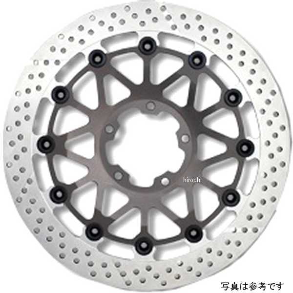 サンスター フロントディスクローター ワークスエキスパンド φ310 ZRX1200DAEG 緑 WT247FR-GR JP店