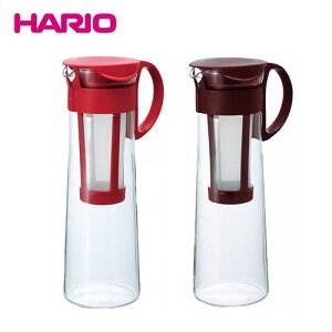 期間限定50%OFF【 HARIO ハリオ 水出し珈琲ポット レッド ブラウン 1000mL】【8杯用】【コーヒー器具】水出しコーヒー 水出し コーヒー アイスコーヒー 水出しコーヒーポット アイス ポット hario【ヒロナビ2022夏】