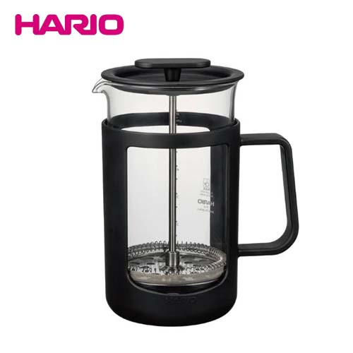【コーヒー器具】HARIO ハリオ カフェプレス・U 4杯用 CPU-4-B hario コーヒープレス コーヒーメーカー 耐熱ガラス アウトドア キャンプ