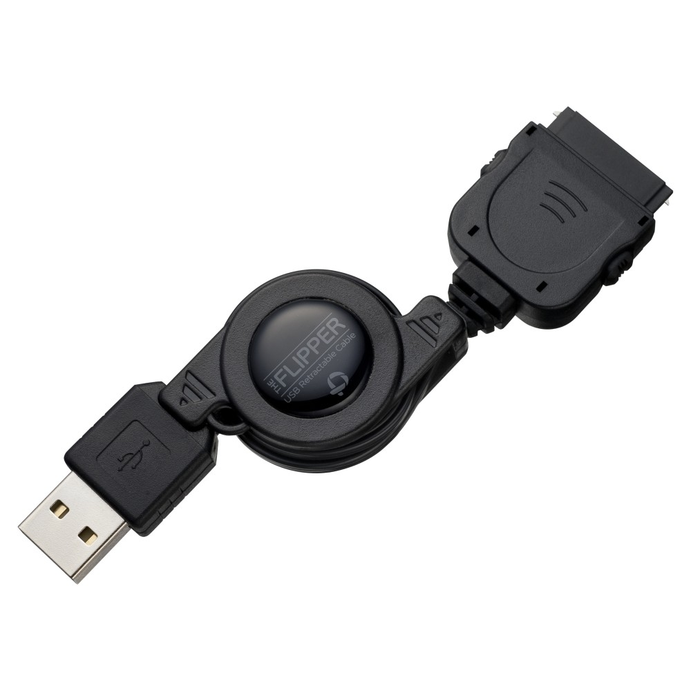 PLANEX �¤鷺�ޤ��� THE FLIPPER USB�����֥� for iPhone/iPad/iPod 2�ݡ��� USB���Ŵ糧�å� UFS-ADK-W3-BK �� ��1000�ߡ���[iPhone��ipad][�����֥���][�椦�ѥ��å�ȯ��������̵��������Բ�]
