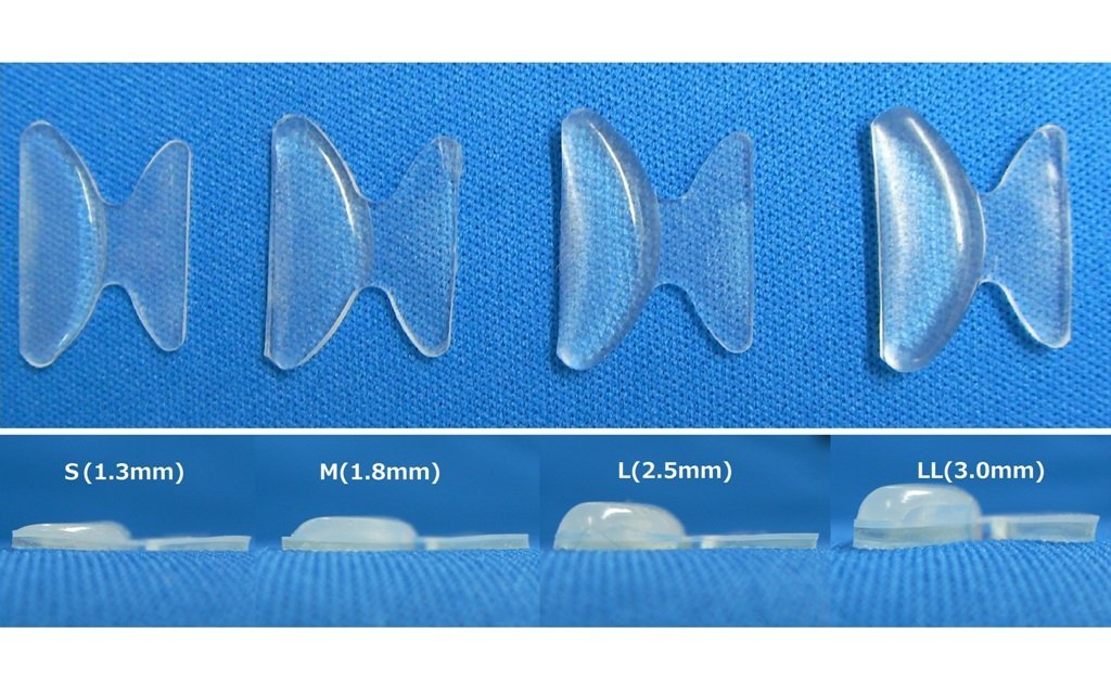 プラスチックフレーム用 メガネずれ防止 セルシールU 1ペア Lサイズ [アイデア][便利][定形外郵便、送料無料、代引不可]