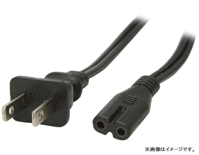 【中古品】メガネ電源コード 長さランダム ノートパソコン等に メガネケーブル 眼鏡型 電源ケーブル ア..