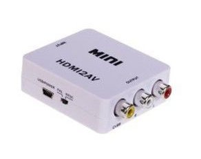 HDMIコンポジット HDMI to AV RCA変換アダプター コンバーター[定形外郵便、送料無料、代引不可] 1