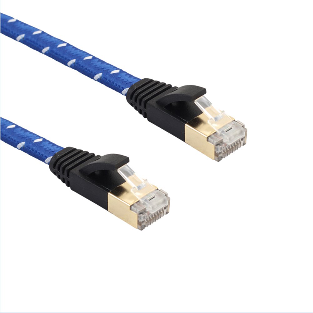 カテゴリ7 CAT7 LANケーブル 《5m》 極細 金メッキ 二重シールド構造[ゆうパケット発送、送料無料、代引不可]