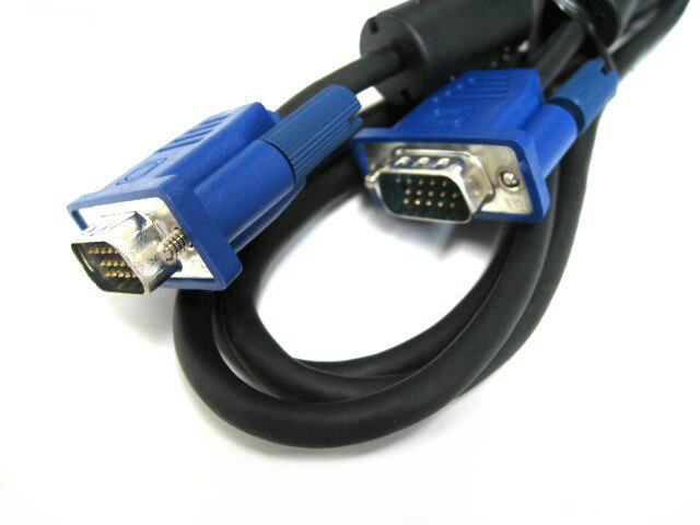 �ڥХ륯��VGA�����֥� �ǥ����ץ쥤�����֥� D-Sub15�ԥ�(�ߥ�)����-D-Sub15�ԥ�(�ߥ�)���� ����� 1.5m BK [�����֥���][�椦�ѥ��å�ȯ��������̵��������Բ�]