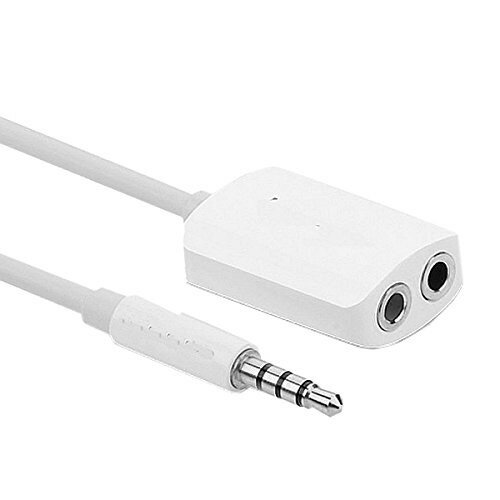 3.5mm オーディオ分配ケーブル 共有 分岐 ヘッドフォン シェア[定形外郵便、送料無料、代引不可] a_cabl