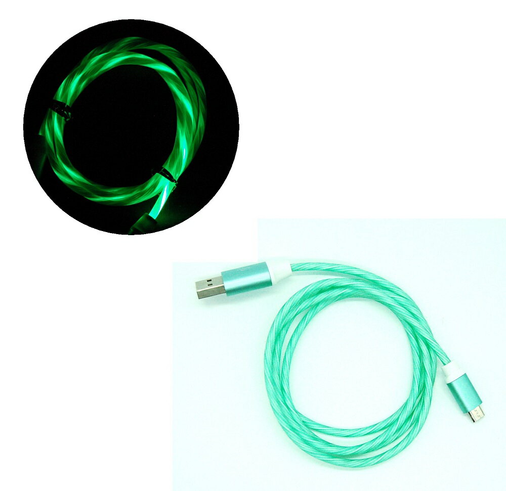 ȯ�� microUSB�����֥� �ԥ��꡼��� LED ���� USB����-USB����[�����͹�ء�����̵��������Բ�]