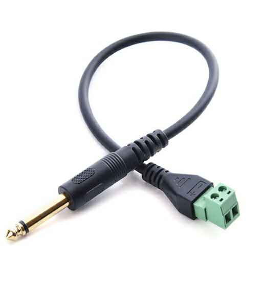 �Ѵ������֥� 6.35mm �����ǥ��� ��Υ��ץ饰 ���� - 2�ԥ�ü�� �����֥�[�����͹�ء�����̵��������Բ�]