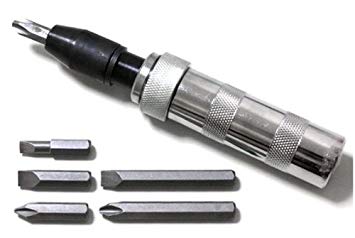 ショックドライバー6点セット 錆びついたネジや硬くなったネジを開ける! [工具][ゆうパケット発送、送..