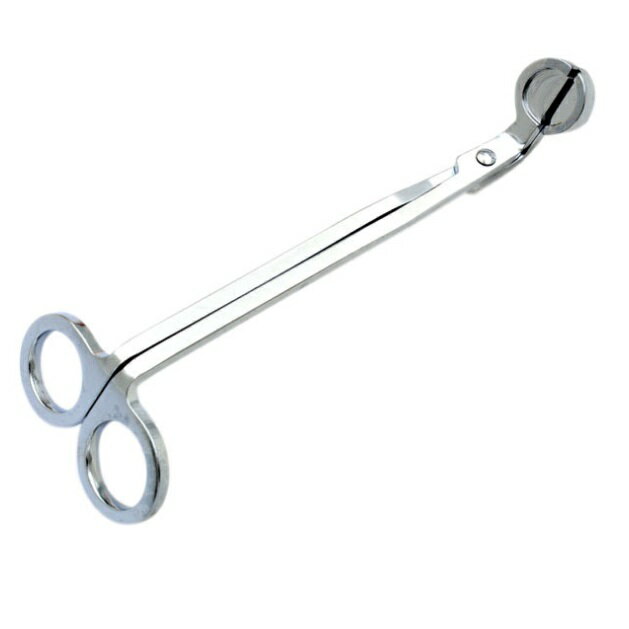 ローソク 芯切りばさみ 《シルバー》 手入れ キャンドル カット ハサミ はさみ [ゆうパケット発送、送..