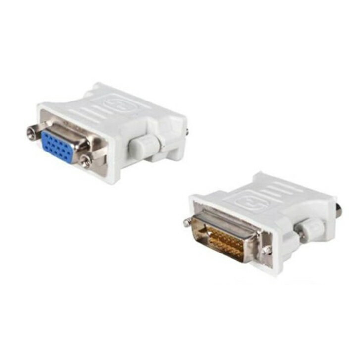 Rakuten - DVI - VGA 変換アダプタ DVI-D 24 + 1(オス) - VGA(メス) 15pin 変換アダプター コネクタ[定形外郵便、送料無料、代引不可]