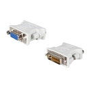 DVI - VGA 変換アダプタ DVI-D 24 1(オス) - VGA(メス) 15pin 変換アダプター コネクタ 定形外郵便 送料無料 代引不可