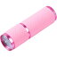 ジェルネイル用 LEDライト 《ピンク》 UV 9LED ネイル ランプ コンパクト ハンディライト[定形外郵便、送料無料、代引不可]