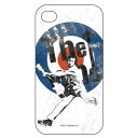 グルマンディーズ アーティスト The who iPhone4/4S用 ジャケット ART-03A ホワイト[iPhone・ipad][消耗品][定形外郵便、送料無料、代引不可]