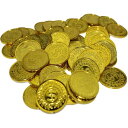海賊アイテム ゴールドコイン 金貨100枚 セット 金貨 メダル チップ 玩具 おもちゃ 海賊王 演劇 小道具[パーティーグッツ][面白][ゆうパケット発送、送料無料、代引不可]