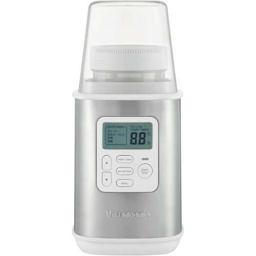 商品説明 ビタントニオ ヨーグルトメーカー VYG-60-W Vitantonio YogurtMaker VYG-60-W おうちでお手軽に発酵食品が作れるヨーグルトメーカーの登場です。 牛乳パック、付属の容器どちらでも簡単にヨーグルトが...