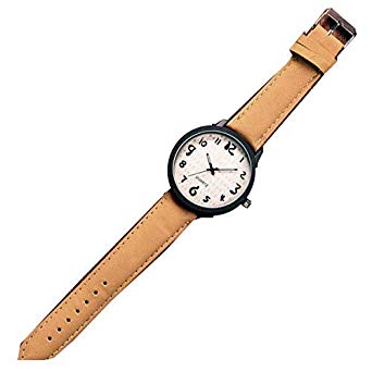腕時計 時計 レトロカジュアルウォッチ 《ベージュ》 レディース[定形外郵便、送料無料、代引不可]