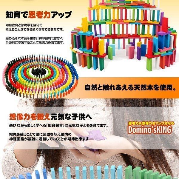 ドミノ倒し 120個セット ドミノ 木製 木のおもちゃ 知育玩具[ゆうパケット発送、送...