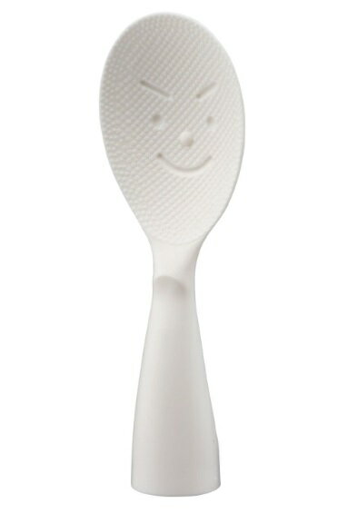 曙産業 自立しゃもじ ホワイト 日本製 衛生的 ダブルエンボス加工でごはんがこびりつかない PM-900[定..