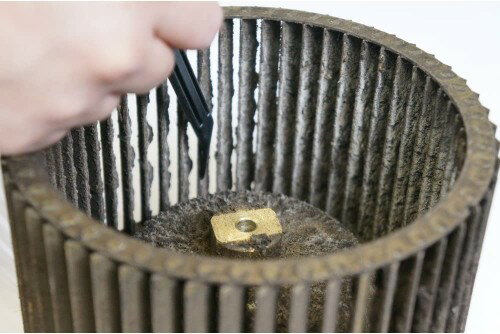 汚れ削ぎ取り! 親方棒 シロッコファン 汚れ 掃除[定形外郵便、送料無料、代引不可]