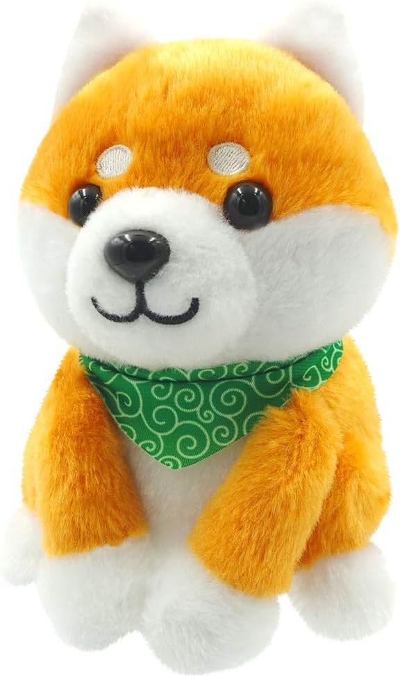 Dog - まねまねシリーズ まねまね 豆シバ 8202 977 ものまね しゃべる 動く ぬいぐるみ 犬 柴犬 シバイヌ[送料無料(一部地域を除く)]