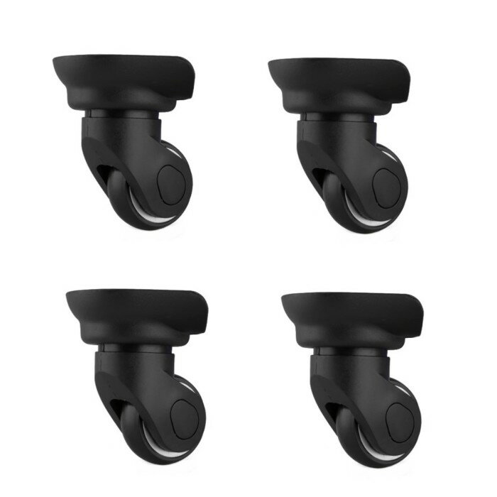 スーツケース 交換用キャスター 4個セット 付け替え 修理 車輪 ホイール ローラー キャリーケース[ゆうパケット発送、送料無料、代引不可]