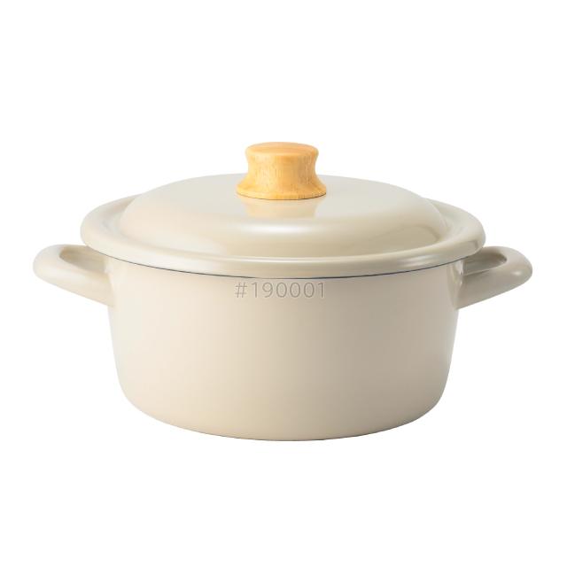 富士ホーロー FUJIHORO コットンプラス COTTON PLUS キャセロール 20cm CTP-20WGG ...