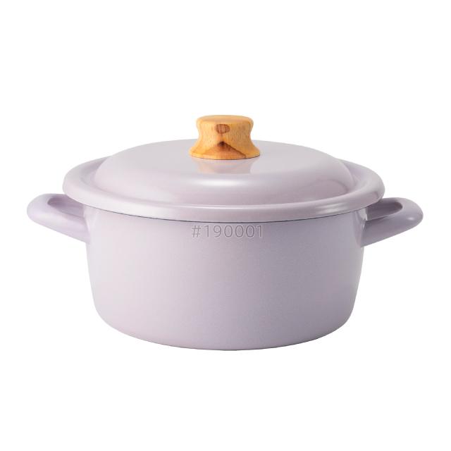 富士ホーロー FUJIHORO コットンプラス COTTON PLUS キャセロール 20cm CTP-20WPU ...