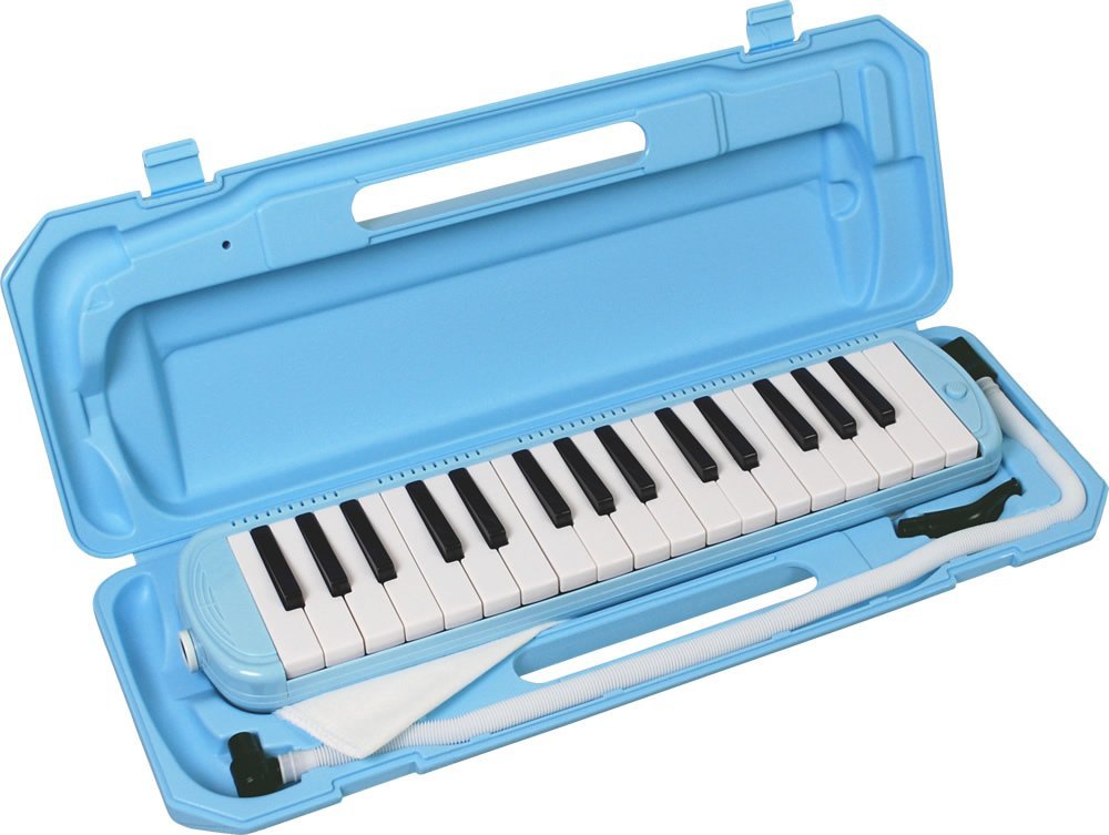 KC/キョーリツ 鍵盤ハーモニカ (メロディーピアノ) 水色 P3001-32K/UBL [新生活][楽器][送料無料(一部地域を除く)]