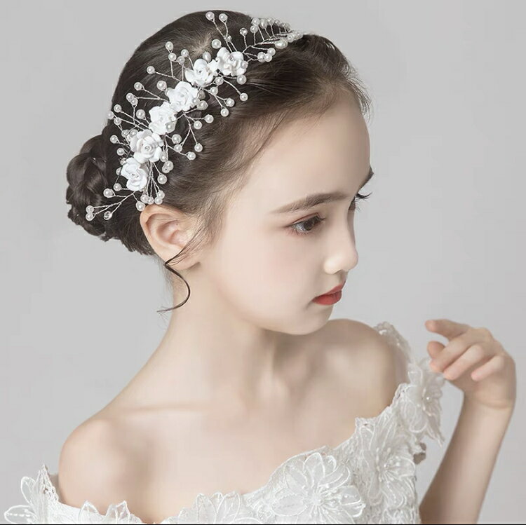 ヘアバンド ヘア アクセサリ ヘアアクセサリー 韓国 髪飾り 子供 ヘッドドレス 発表会 結婚式 可愛い お洒落 送料無料