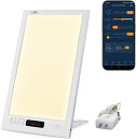 SAD Lamp ランプ セラピー 光 目覚まし ライト フルスペクトル 太陽光 LED 読書灯 目覚まし時計 光療法 ベッドサイド おしゃれ おすすめ 雨の日 夜間出勤 時差ぼけ 不眠症 折りたたみ LEDセラピー 12000lux【送料無料】SAD-DP-02/DP-21