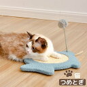 爪とぎ 猫 壁掛け キノコ柄 魚 オレンジ グリーン ブルー ポンポン キャット サイザル麻 縄巻き ねこ つめとぎ ネコ 爪とぎ 爪研ぎ 爪みがき おもちゃ