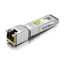 【1000円OFFクーポン有り】10GBase-T SFP+モジュール 10G T 10Gカッパー RJ-45 SFP+ CAT.6a 最大30m 光トランシーバ Cisco SFP-10G-T-S Netgear Ubiquiti UF-RJ45-10G D-Link Supermicro TP-Link Broadcomなど互換 その1