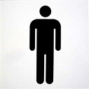 200角 男子 トイレマーク