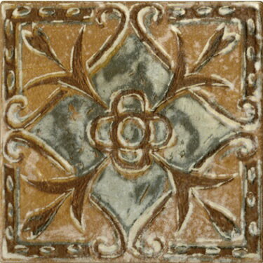 乐天商城 - アンティーク 150角 タイル デザインタイル マジョリカタイル 洋風 モロッコ風 DIY キッチン インテリア 雑貨 クラフト SUB-4