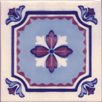 アンティーク 150角 タイル デザインタイル マジョリカタイル 洋風 モロッコ風 DIY キッチン インテリ..