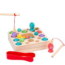 知育玩具 玩具 女の子 男の子 おもちゃ 3 in 1 魚釣りゲーム 明るい色の木製魚釣り玩具 玩具女の子用 子供用玩具 磁石玩具 子供に 玩具 玩具収納 マグ...