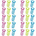 まとめて挟んで洗うだけ くつした専用 洗濯ばさみ 30個セット (30足分) くつ下洗いの3兄弟 せんたく 時短 効率化