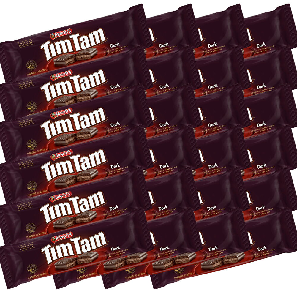 ティムタム クラシック ダーク200g 24個セット 送料無料 ビスケット チョコ オーストラリア