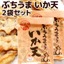 ぶちうま いか天 2袋セット（1袋65g×2）のしいかやわ天 広島尾道名産 送料無料 おつまみ 魷脆餅 下酒菜 砂田食品