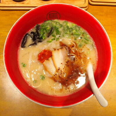 ひろしまグルメショップ 広島 豚骨 生ラーメン 我馬(がば) 赤馬 2食×3袋 送料無料 クール便 ご当地ラーメン 人気店 お土産 画像2