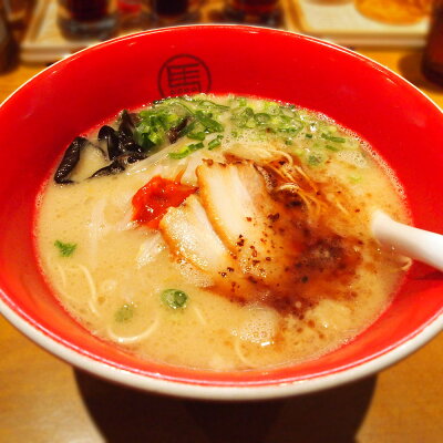 ひろしまグルメショップ 広島 豚骨 生ラーメン 我馬(がば) 赤馬 2食×3袋 送料無料 クール便 ご当地ラーメン 人気店 お土産 画像3